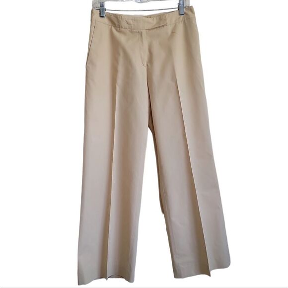 Ronit Zilkha Yellow Wideleg Dress Pants Sz 12 - Picture 4 of 10